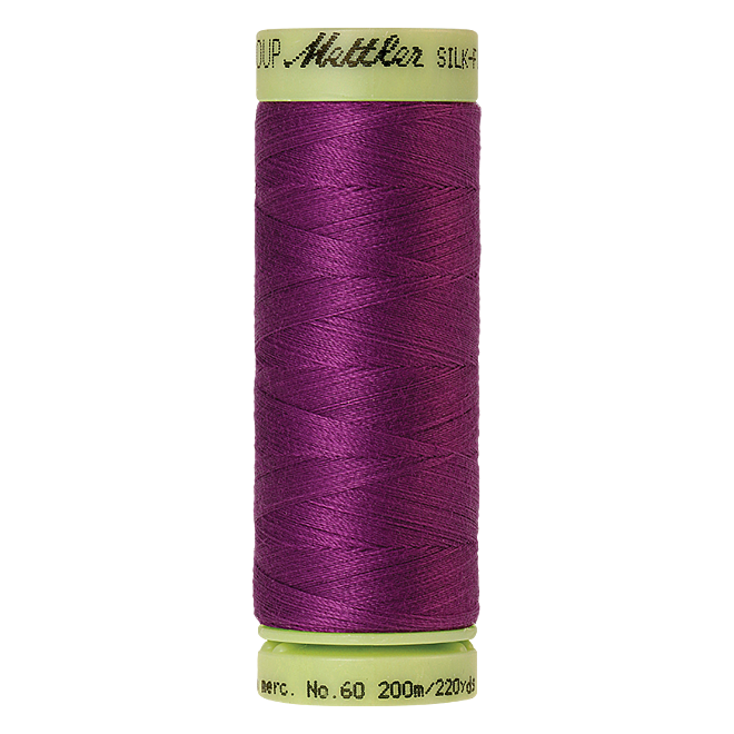 Silk-Finish Cotton 60, 200m - Purple Passion: Reines Baumwollgarn aus 100% langstapliger, ägyptischer Baumwollte von Amann Mettler