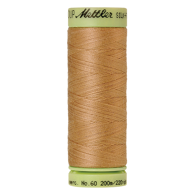 Silk-Finish Cotton 60, 200m - Toast: Reines Baumwollgarn aus 100% langstapliger, ägyptischer Baumwollte von Amann Mettler