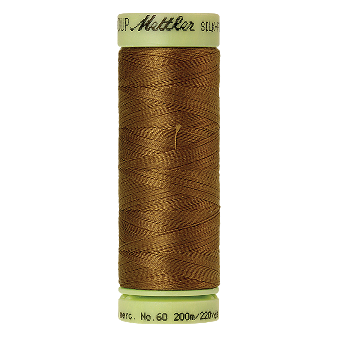 Silk-Finish Cotton 60, 200m - Golden Grain: Reines Baumwollgarn aus 100% langstapliger, ägyptischer Baumwollte von Amann Mettler