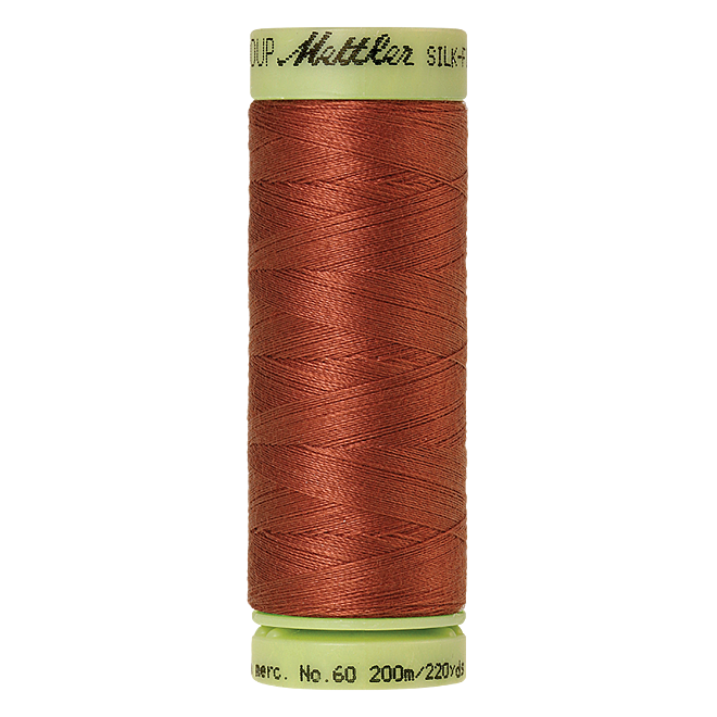 Silk-Finish Cotton 60, 200m - Dirty Penny: Reines Baumwollgarn aus 100% langstapliger, ägyptischer Baumwollte von Amann Mettler