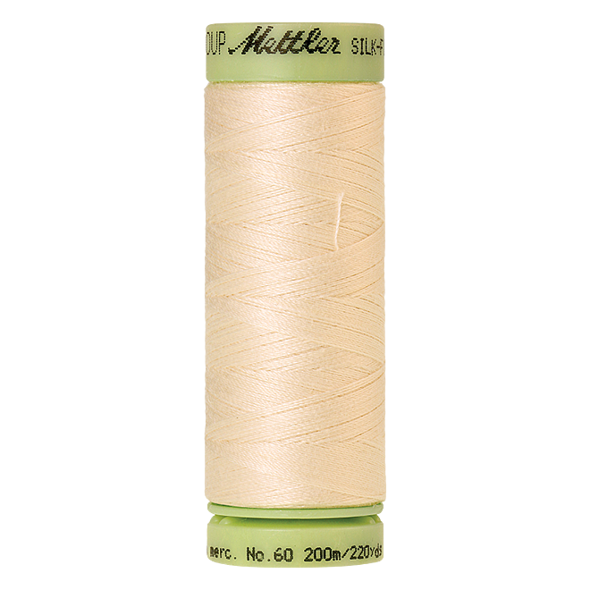 Silk-Finish Cotton 60, 200m - Dew: Reines Baumwollgarn aus 100% langstapliger, ägyptischer Baumwollte von Amann Mettler