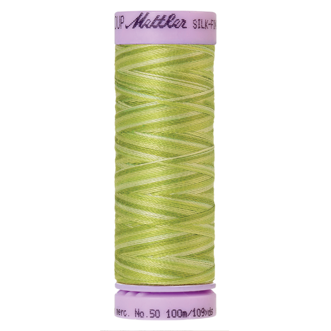 Silk-Finish Multi 50, 100m - Little Spouts : Reines Baumwollgarn aus 100% langstapliger, ägyptischer Baumwollte von Amann Mettler