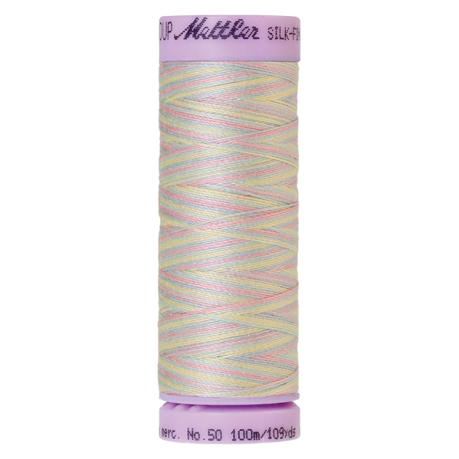 Silk-Finish Multi 50, 100m - Baby Blanket : Reines Baumwollgarn aus 100% langstapliger, ägyptischer Baumwollte von Amann Mettler