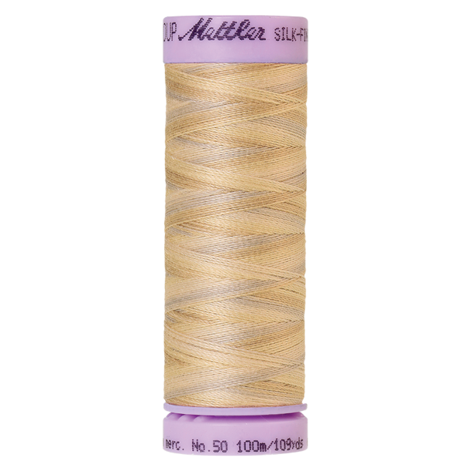 Silk-Finish Multi 50, 100m - Pearl Tones : Reines Baumwollgarn aus 100% langstapliger, ägyptischer Baumwollte von Amann Mettler