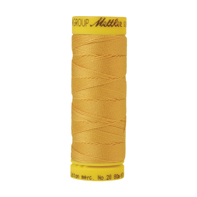 Silk-Finish Cotton 28, 80m - Summersun: Reines Baumwollgarn aus 100% langstapliger, ägyptischer Baumwollte von Amann Mettler