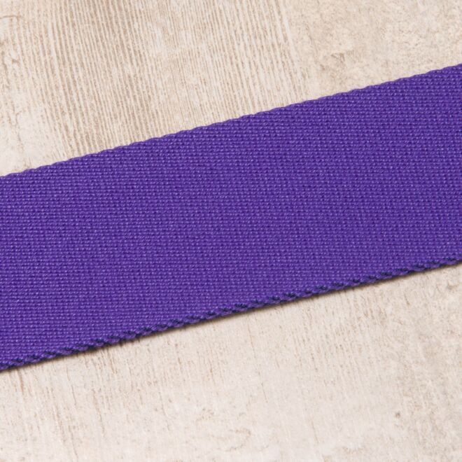 40mm Gurtband "Bonnie" Uni violett