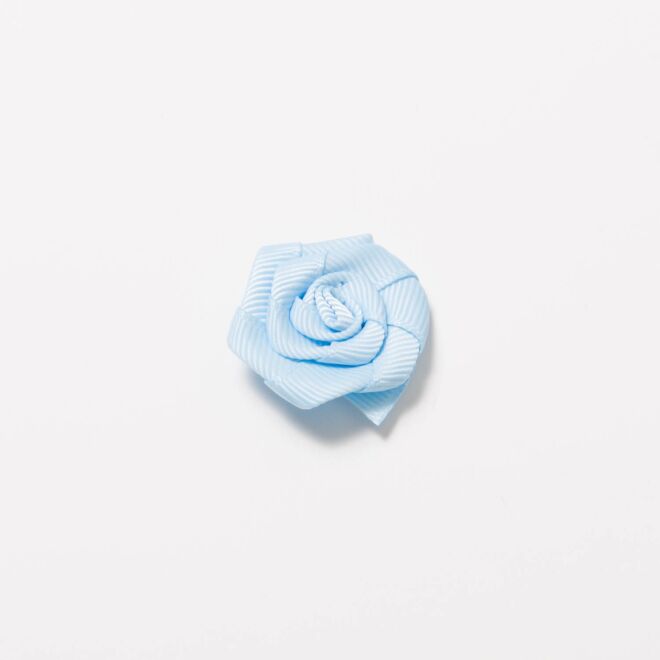 Grosgrain-Rose 3cm hellblau