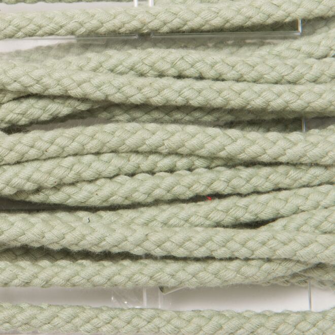 8mm Baumwollkordel blassgrün
