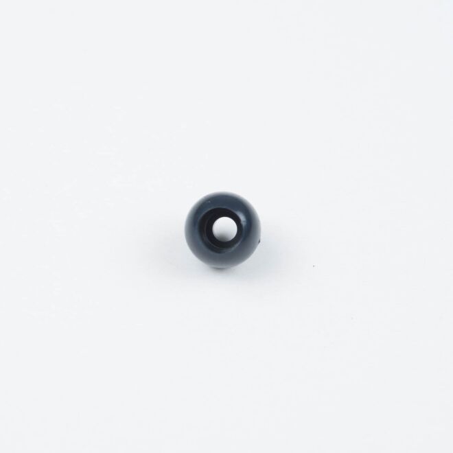 3mm Kordelende rund dunkelblau