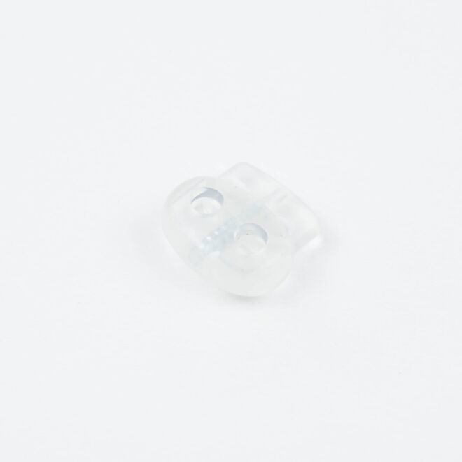 5mm Kordelstopper Duo transparent 