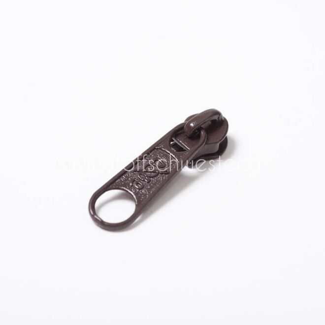 3mm Non-Lock Schieber dunkelbraun (3 Stück)
