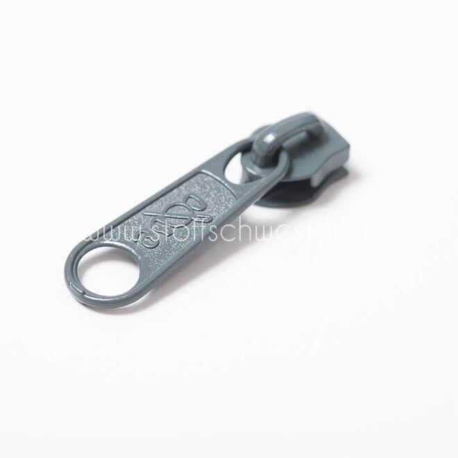 5mm Non-Lock Schieber mittelgrau (3 Stück)