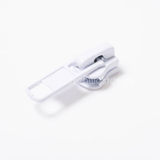 5mm PROFIL Automatik-Schieber weiß (3 Stück)