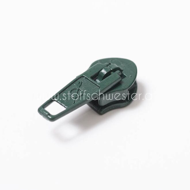 5mm Pin-Lock Schieber dunkelgrün (3 Stück)