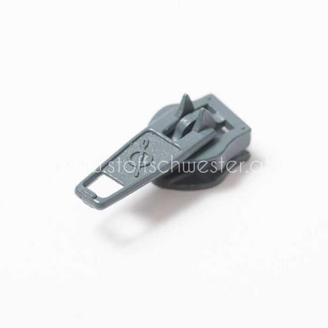 5mm Pin-Lock Schieber mittelgrau (3 Stück)