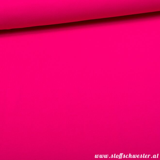 Stoffschwesters Kuscheljersey, ein Jerseysweat pink 1