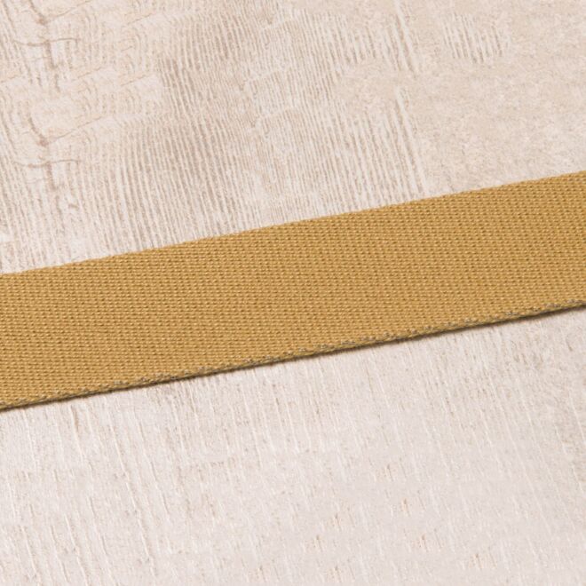 20mm Gurtband "Bonnie" Uni dunkelgold