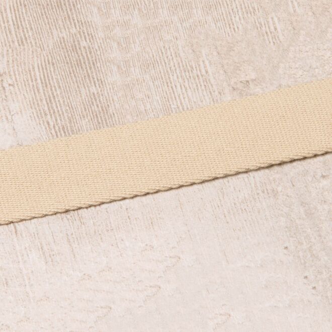 20mm Gurtband "Bonnie" Uni beige