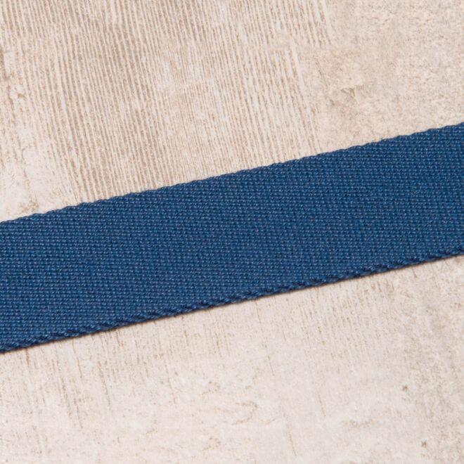 30mm Gurtband "Bonnie" Uni dunkelblau