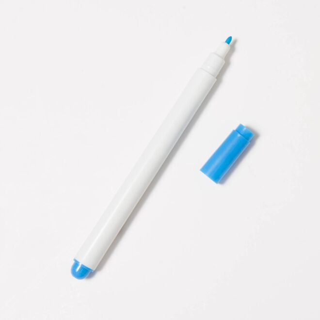 Wasserlöslicher Markierstift blau