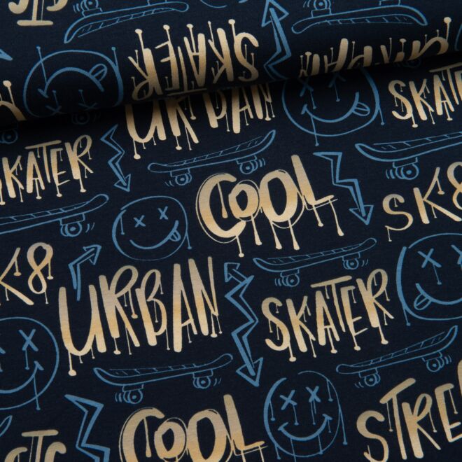 Urban Skater Jersey blau