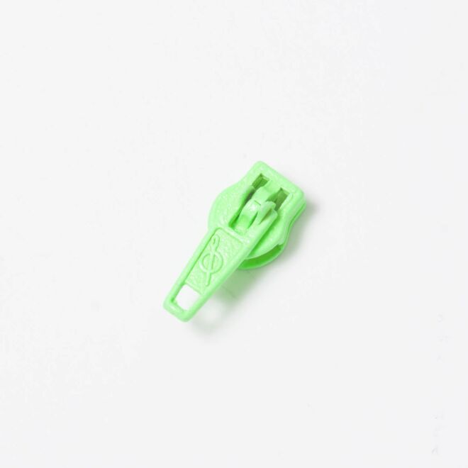 3mm Pin-Lock Schieber neon grün