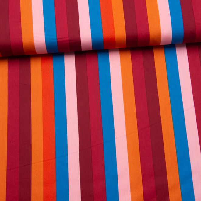 Webware Summer Stripes bordeaux/blau