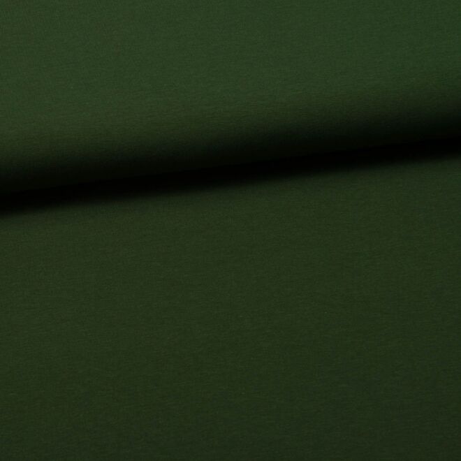 Kuscheljersey dunkelgrün