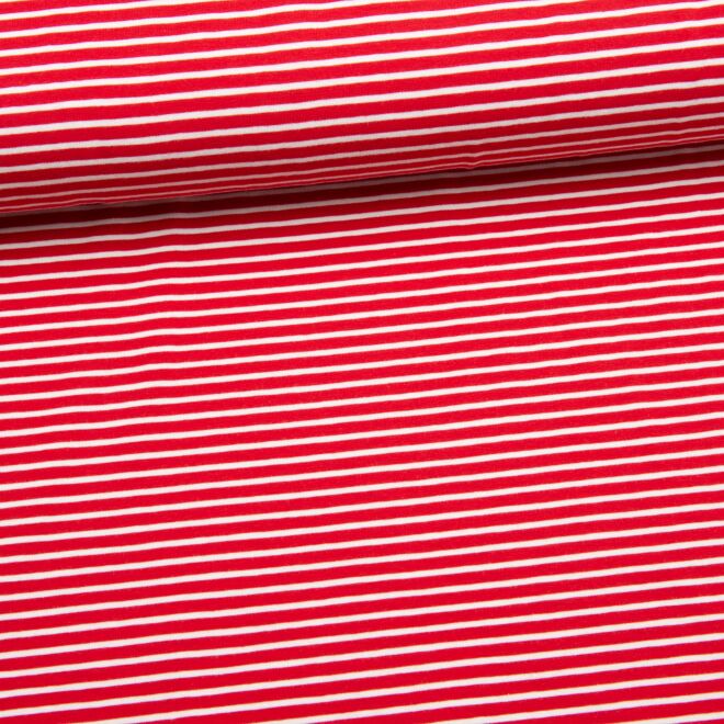 Streifenjersey "Björn" rot/weiß