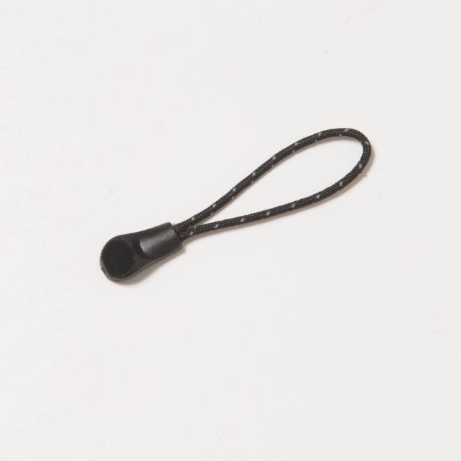 Reißverschluss-Zipper schwarz