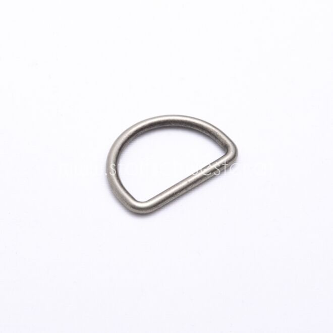 25mm D-Ring silber-antik