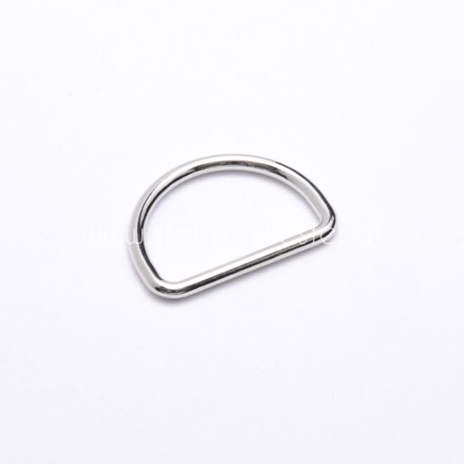 30mm D-Ring silber