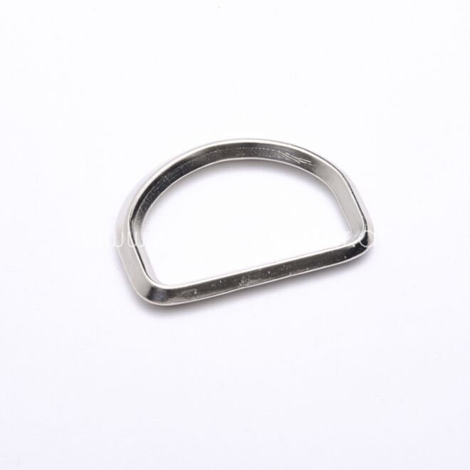 40mm "Vintage" D-Ring (sehr massiv) silber