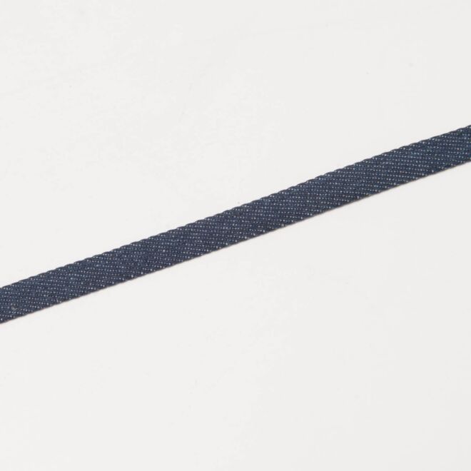 10mm Denim-Flachkordel dunkelblau