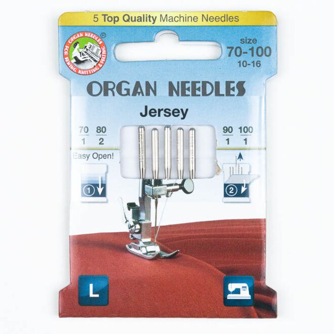 Organ Jersey Nadeln Sortiment, 130/705H, Eco Pack