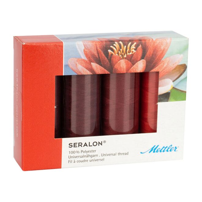 Amann Mettler SERALON Red-Kit (4 Farben / 200m)