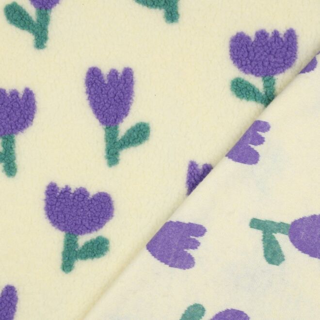 Teddy "Flowers" offwhite