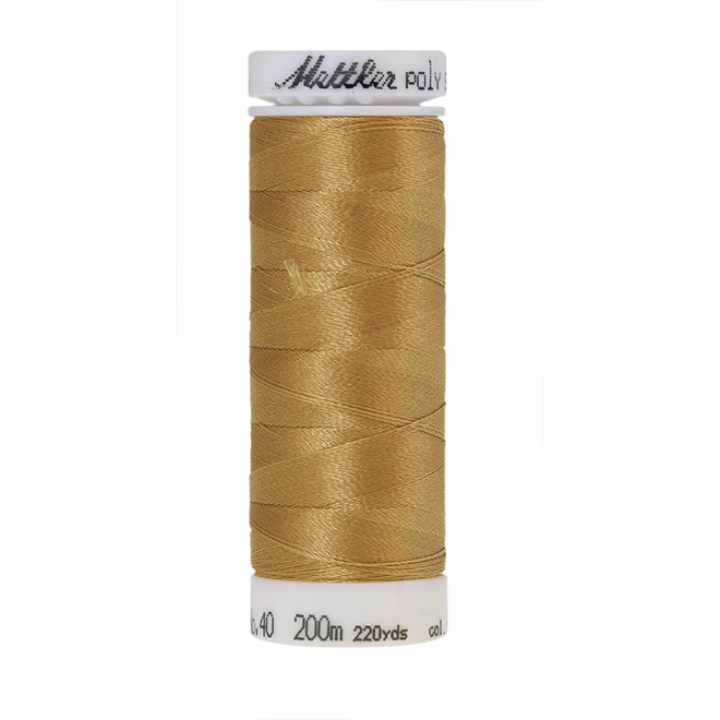 Amann Mettler Poly Sheen Flax glänzt durch den trilobalen Fadenquerschnitt besonders schön. Zum Sticken, Quilten, Nähen. 200m Spule