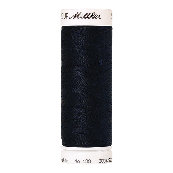 Amann Mettler Seralon 100, 200m - Blue Black - Allesnäher
