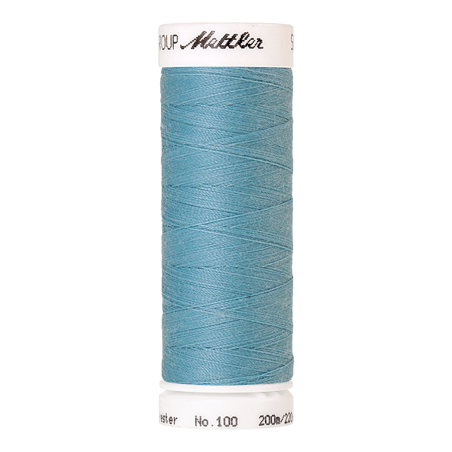Amann Mettler Seralon 100, 200m - Crystal Blue - Allesnäher