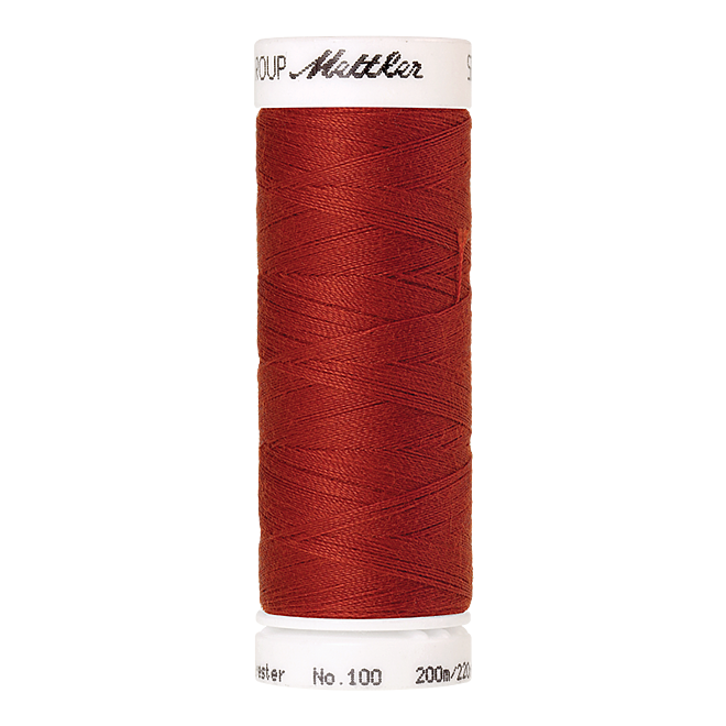 Amann Mettler Seralon 100, 200m - Burnt Orange - Allesnäher