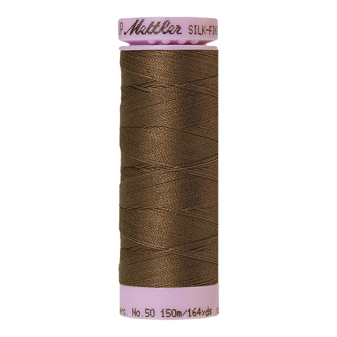 Silk-Finish Cotton 50, 150m - Pine Park: Reines Baumwollgarn aus 100% langstapliger, ägyptischer Baumwollte von Amann Mettler