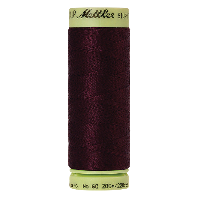 Silk-Finish Cotton 60, 200m - Beet Red: Reines Baumwollgarn aus 100% langstapliger, ägyptischer Baumwollte von Amann Mettler