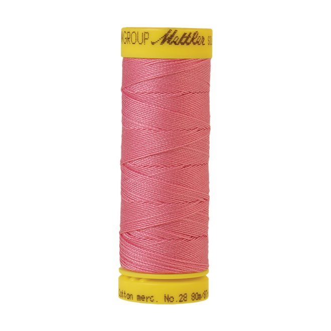 Silk-Finish Cotton 28, 80m - Roseate: Reines Baumwollgarn aus 100% langstapliger, ägyptischer Baumwollte von Amann Mettler