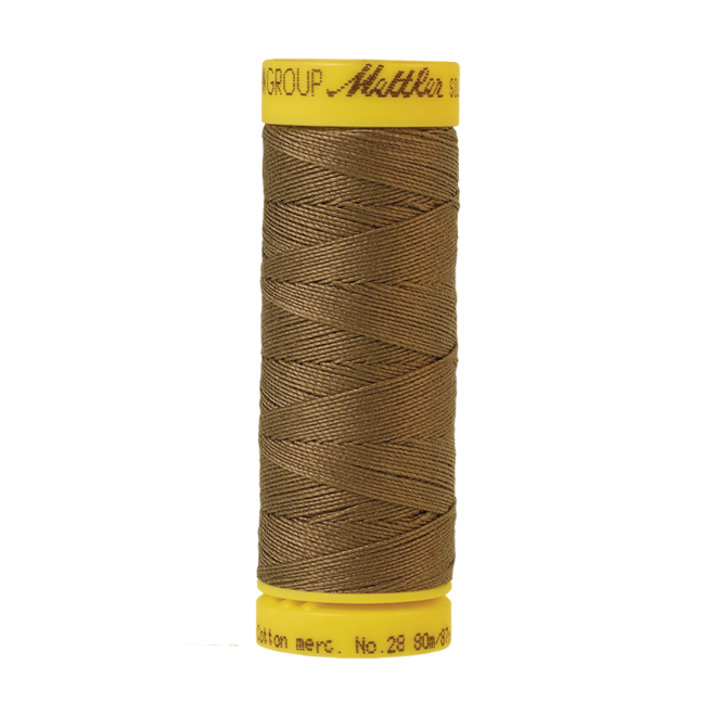 Silk-Finish Cotton 28, 80m - Amygdala: Reines Baumwollgarn aus 100% langstapliger, ägyptischer Baumwollte von Amann Mettler
