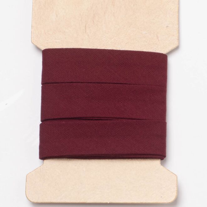 3m Baumwoll-Schrägband (20mm) bordeaux