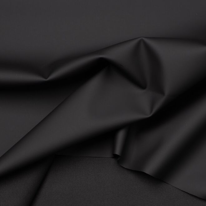 Regenmantelstoff "Raincoat" schwarz