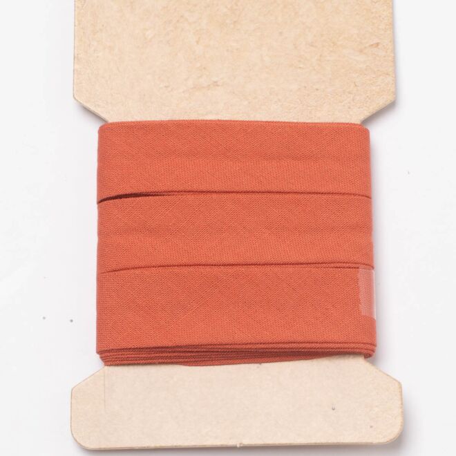 3m Baumwoll-Schrägband (20mm) kürbis
