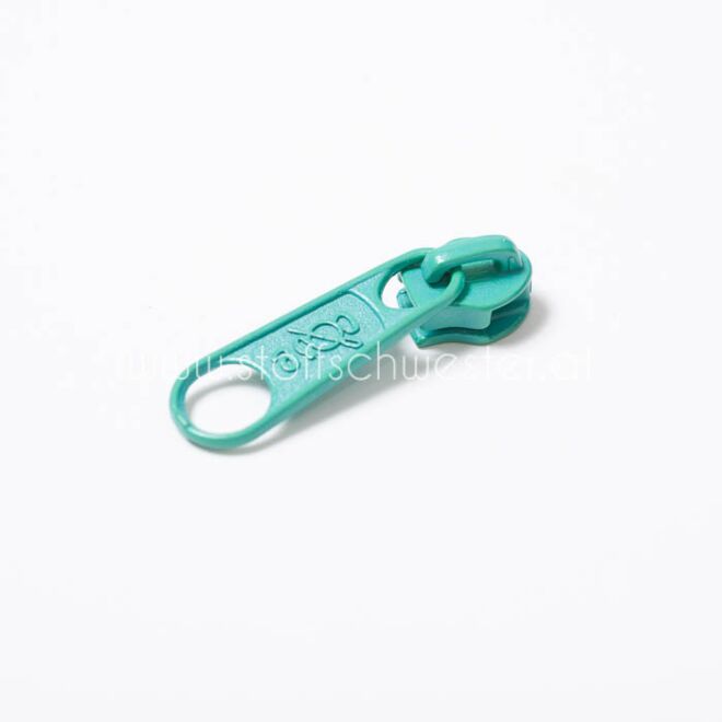 3mm Non-Lock Schieber türkisgrün (3 Stück)