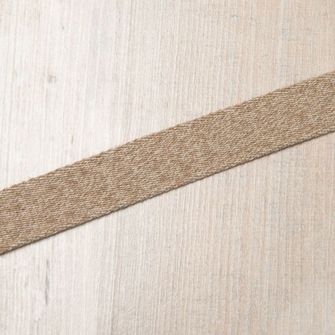 30mm Gurtband "Bonnie" Uni beige-meliert